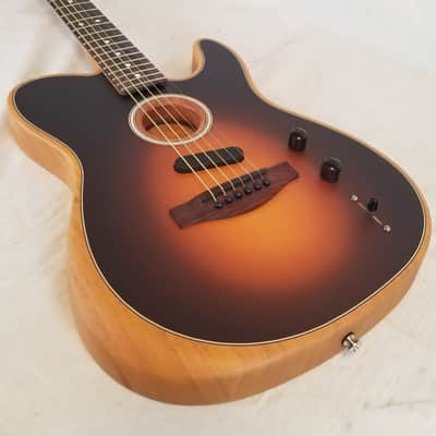 Fender Acoustasonic® Player Telecaster®, Rosewood Fingerboard, Shadow Burst image 7