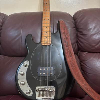 Ernie Ball Music Man Left-Handed StingRay 3 EQ H 2002 - Black image 1
