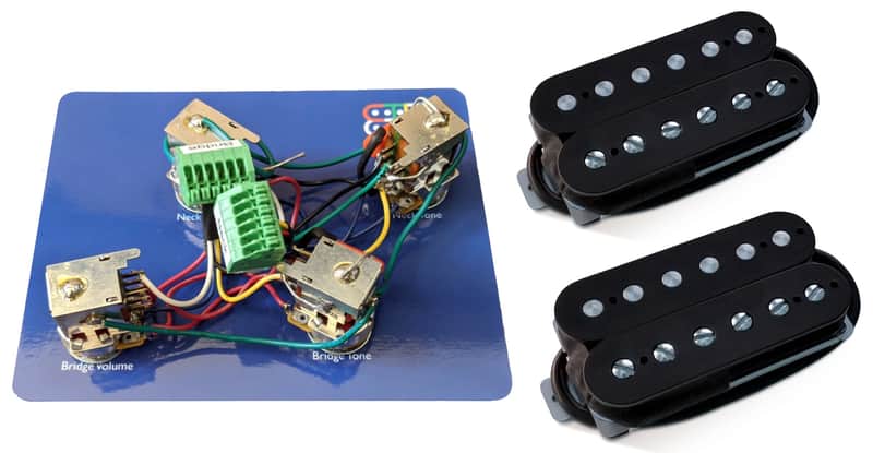 SETbucker Set and Solderless Prewired Kit for Les Paul image 1