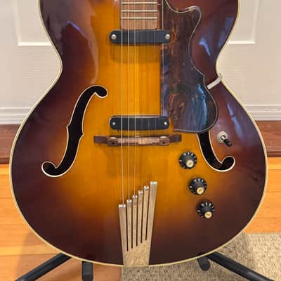 Hofner President 1950s - Sunburst image 11