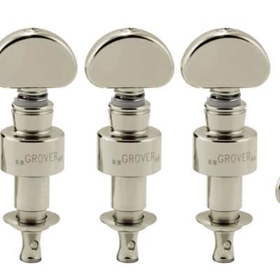 Grover 121N5 PLANETARY™ Banjo Pegs, Nickel Finish image 1
