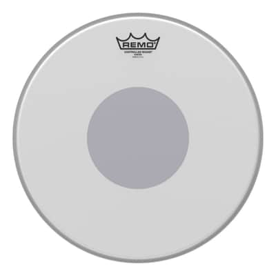 Remo Controlled Sound Coated Drumhead 14" w/Black Dot