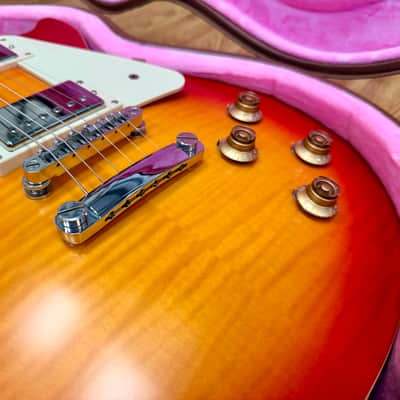 ⚡️2021✨ Epiphone 1959 Les Paul Standard~ Aged Dark Cherry~ Inspired By Gibson! image 3