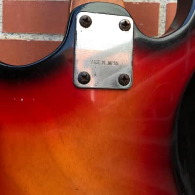 Teisco/Silvertone/Sakai "Tacoma" Electric Bass 57H01490L 1970-1971 Sunburst *FREE SHIPPING* image 15