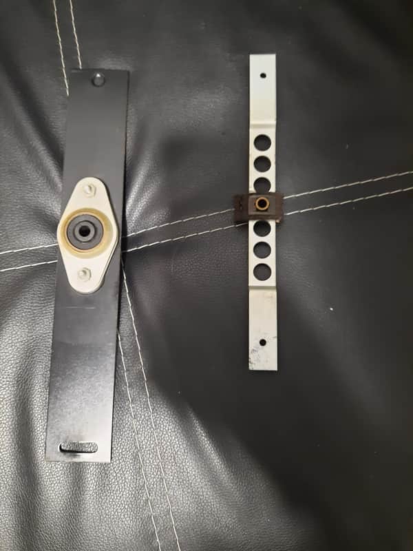 leslie styrofoam drum rotor and frame AND lower mounting plate image 1