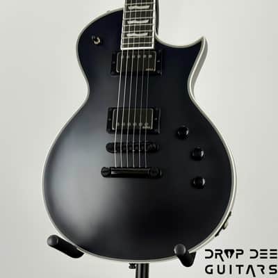 ESP E-II Eclipse Electric Guitar w/ Case - Black Satin image 4