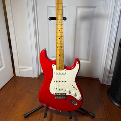Tokai TST-56 Vintage Series MIJ S-Style – Early 1980s – Candy Apple Red – Made in Japan + Extras image 2