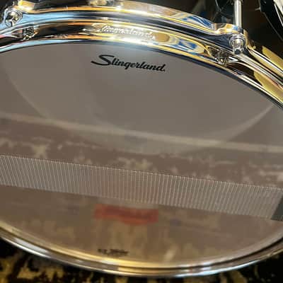 Slingerland 6.5" x 14" Studio King Snare Drum - Del Norte Black Lacquer image 5