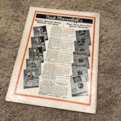 Nick Manoloff's Hawaiian Guitar Method - Book 1 (1936) image 2