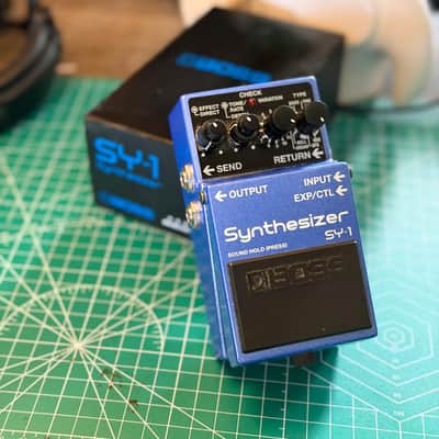 Boss SY-1 Synthesizer 2019 - Present Blue