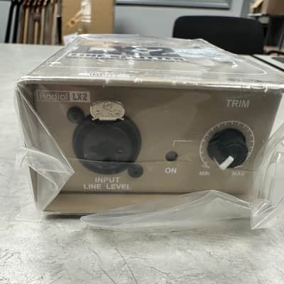 New Old Stock Radial LX-2 Line Splitter Jensen Transformer Equipped (factory sealed) image 2