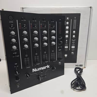 Numark M6 USB 4-channel DJ Mixer 2010s - Black image 2