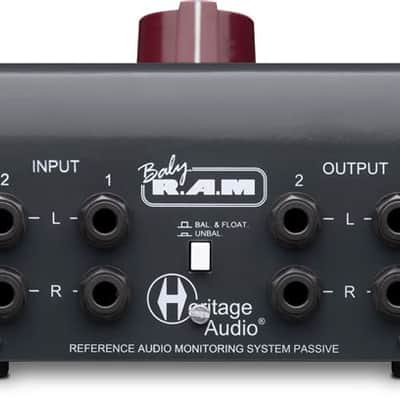 Heritage Audio Baby Ram Desktop Passive Studio Monitor Controller image 6