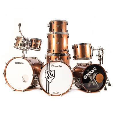 Yamaha 9pc Phoenix Prototype Kit with Flight Cases owned by Jimmy Chamberlin image 1