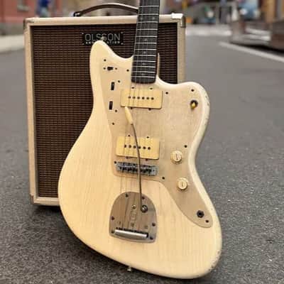 Olsson Amplifiers Lightweight 50 Classic - Beige / Oxblood image 6