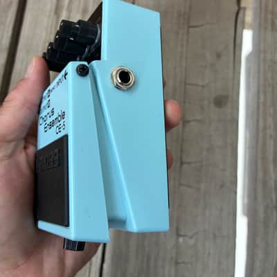 Boss CE-5(a) Chorus Ensemble (Dark Gray Label) 2001 - Present - Blue electric guitar pedal image 10