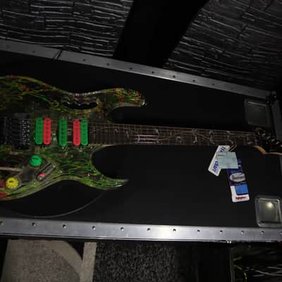 Ibanez JEM20th Steve Vai Signature 20th Anniversary 2007 - Clear Splatter image 18