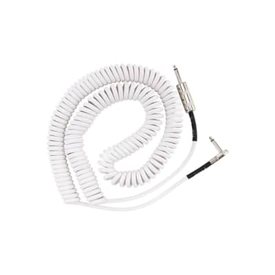 Fender Jimmy Hendrix Voodoo Child 30 Ft Instrument Cable - White image 2