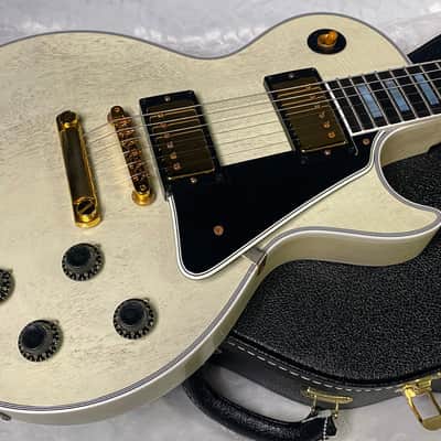 NEW! Gibson Les Paul Custom 1957 Reissue Murphy Lab Ultra Light Aged - Custom Ordered in TV White - Custom Shop - 9.4 lbs - Authorized Dealer - G06785 image 4