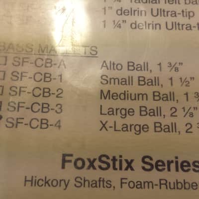 Silverfox SF-CB-4 Bass Mallets image 3