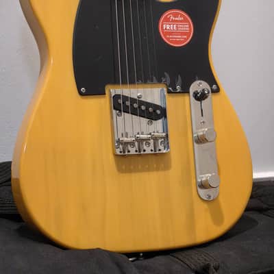 Squier FSR Classic Vibe '50s Esquire – Limited Edition – Butterscotch Blonde – Pine Body – Pro Setup