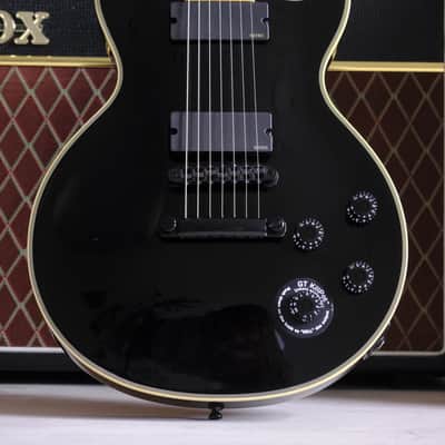 Epiphone Matt Heafy Signature Les Paul Custom-7 2014 Ebony image 2
