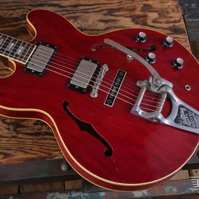 1964 Gibson ES-335 TDC with Bigsby Cherry image 5