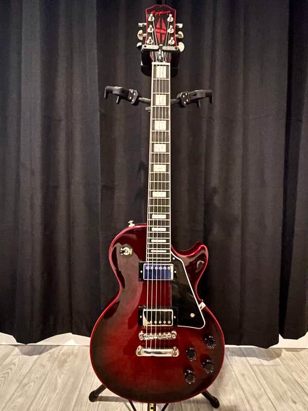 Epiphone Les Paul Custom Widow - Red w/Gig Bag image 1