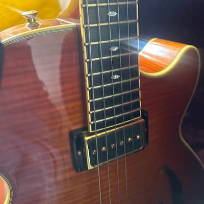 Sadowsky Jimmy Bruno (A372) 2007 - Amber Burst image 9