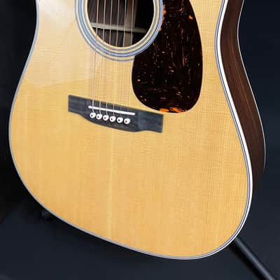 Martin D-35 (2025) Dreadnought Acoustic Guitar Vintage Natural Finish w/ Case (835) image 4