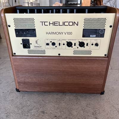 TC Helicon Harmony V100 2-Channel 100-Watt 1x10" Acoustic Guitar Combo 2021 - Present - Brown image 4