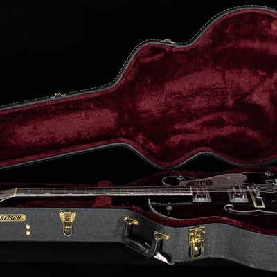 Gretsch Professional Falcon Hollow Body with String-Thru Bigsby Black (884) image 8