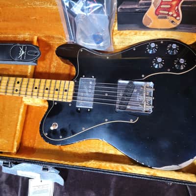 Fender Custom Shop Telecaster Custom with 70's style Cunife WideRange humbucker - nice!! image 3