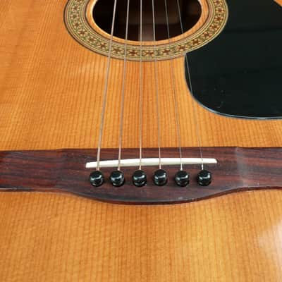 Morales MF-120 000 size falk guitar '70 Natural | Reverb