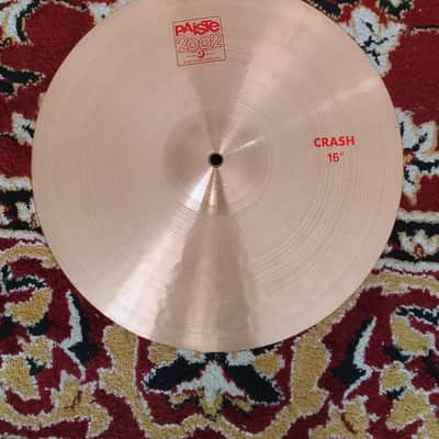 EXCELLENT - PAISTE 16" 2002 CRASH CYMBAL 1980 - Present - Traditional image 1