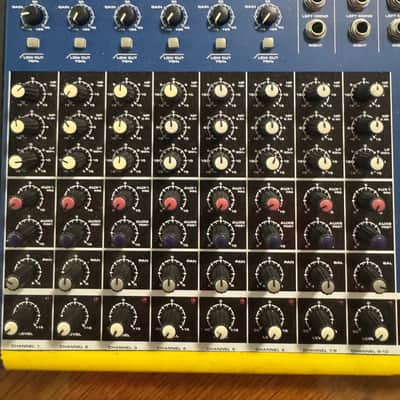 Samson MDR1064 10-Channel Analog Mixer 2010s - Blue/Black (K8) image 2
