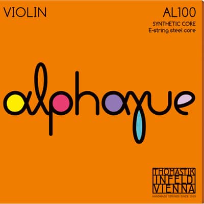 Thomastick Al100 1/8 Violin Alphayue 1/8 Medium String Set image 2