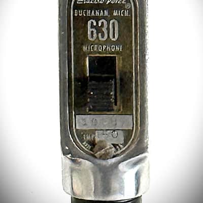 Vintage 1960’s Electro Voice 630 Dynamic Microphone w/stand & cable-works! Hear image 3