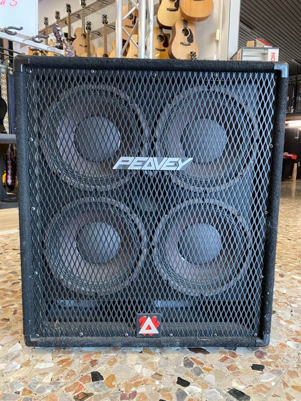 Peavey 410 TVX 300-Watt 4x10" Bass Speaker Cabinet with Horn Tweeter 2000s - Black image 1