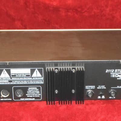 Digitech 2112 Studio Guitar System TUBE Programmable Preamp NICE! image 2