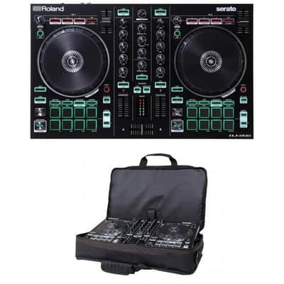 Roland DJ-202 4-deck Serato DJ Controller with Drum Machine with Bag image 2
