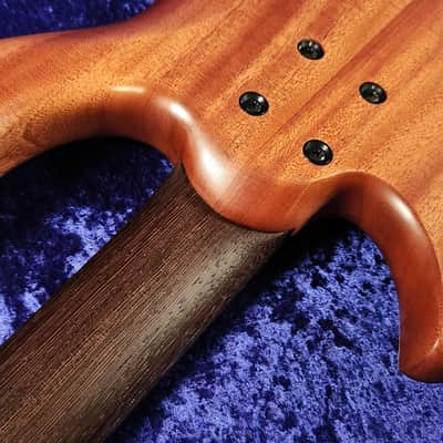 Drake Custom Short Scale 4 Bass Guitar, Natural Oil image 10