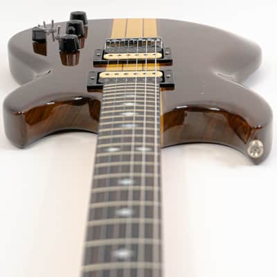 Aria Pro II TS-600 Tri-Sound Series Natural w/ Neck-Thru Construction, Versatile Electronics image 12