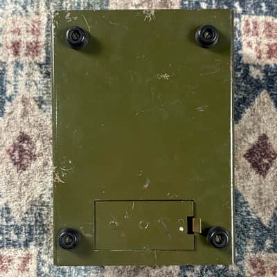 1990s Electro-Harmonix Sovtek Big Muff Pi Vintage Bubble Font Green Russian Fuzz Guitar Effect Pedal! image 6