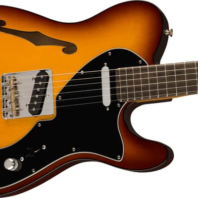 FENDER Limited Edition Suona Telecaster® Thinline, Ebony Fingerboard, Violin Burst image 4
