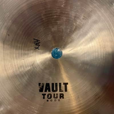 19 YEARS OLD 17” Sabian PROTOTYPE HHX VAULT TOUR Crash 1090g image 8