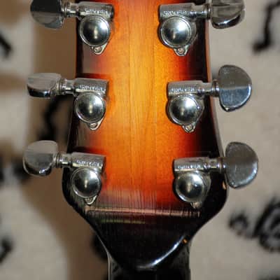 Fury Concord  L-S Jazz Series Thinline Electric Guitar 1974 image 6
