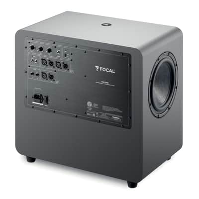Focal Sub One – Dual 8" Active Studio Subwoofer, 200W RMS, Slatefiber Drivers, 32Hz–120Hz, Professional Bass Management for Mixing & Mastering image 4