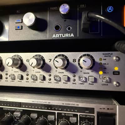 Audient ASP800 8-Channel Microphone Preamp/ADC 2010s - Silver image 2