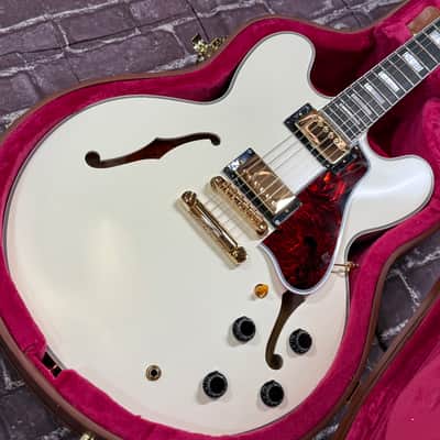 2025 Epiphone Custom Shop 1959 ES355 Classic White Satin VOS New Unplayed Auth Dlr 8lb14oz #135 image 7